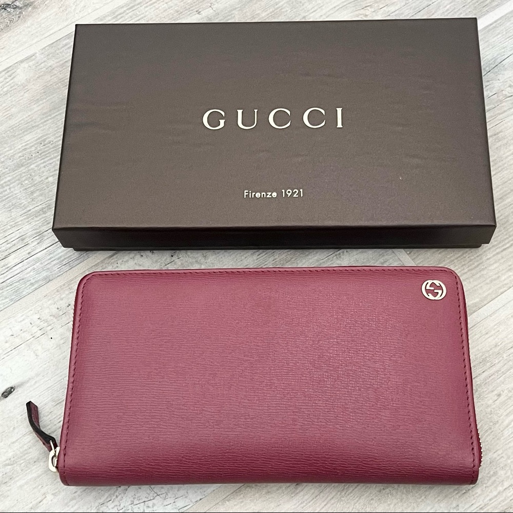 Gucci Peonia Organizer Wallet